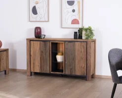 Online Bahut en palissandre et acacia