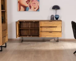 Best Bahut en teck naturel recyclé