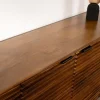 Sale Bahut rétro 4 portes en teck et manguier massif 183cm "Sheffield" Buffet Et Bahut