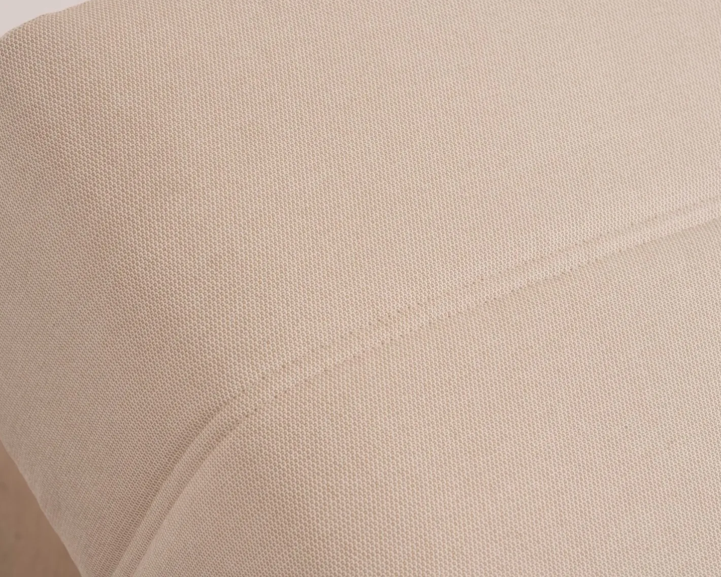 Online Bain de soleil design épuré en tissu crème avec surpiqures spécial extérieur "Sunset Bay" Bain De Soleil