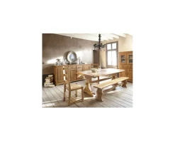 Online Banc de monastère chêne massif "Antique" Banc