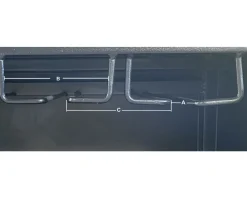 Clearance Bar métal et bois style récup multi rangements