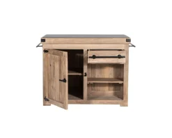 Outlet Billot de cuisine bois massif 