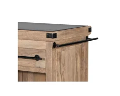 Outlet Billot de cuisine bois massif 