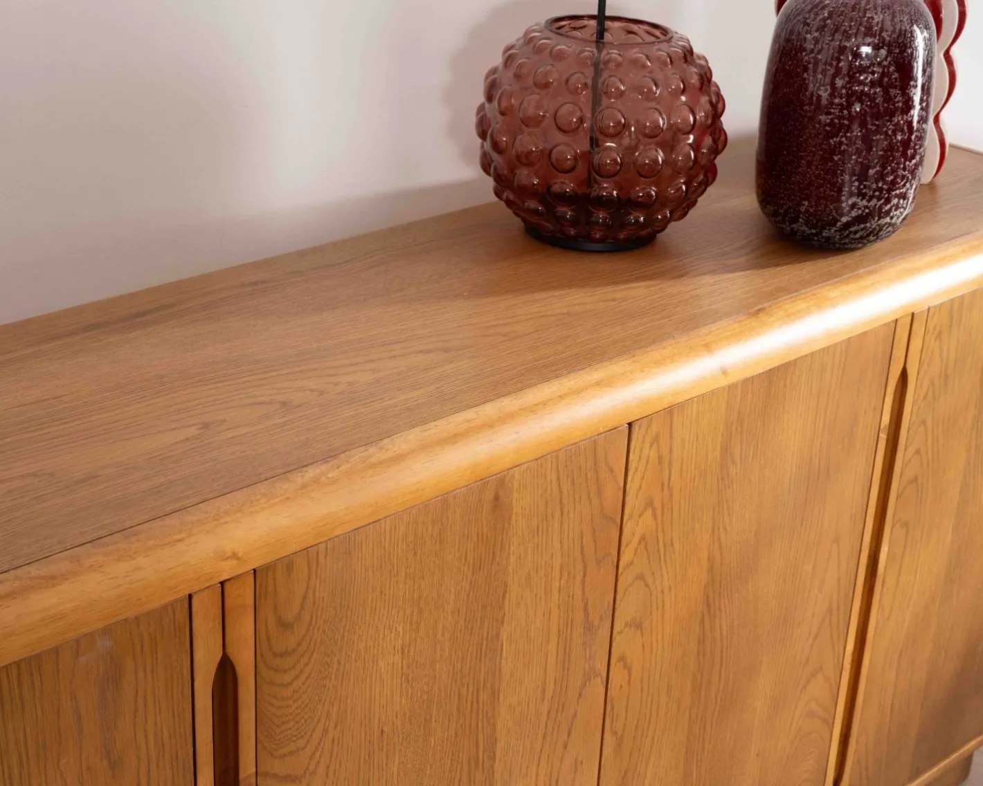 Online Buffet contemporain 4 portes "Laumie" teinte chêne Buffet Et Bahut