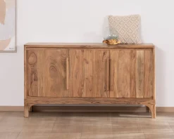Outlet Buffet design épuré en acacia