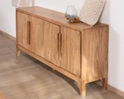 Clearance Buffet en acacia 4 portes style scandinave