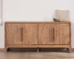 Clearance Buffet en acacia 4 portes style scandinave