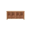 Sale Buffet en bois naturel style colonial "Kerala" 4 portes Buffet Et Bahut