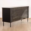 Outlet Buffet en frêne massif style newtro "Sydney" 160 cm Buffet Et Bahut