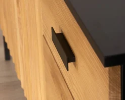 Outlet Buffet en frêne massif style newtro