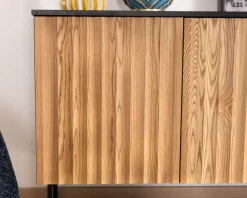 Outlet Buffet en frêne massif style newtro
