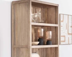 Best Buffet haut en manguier massif finition sablée largeur 87cm
