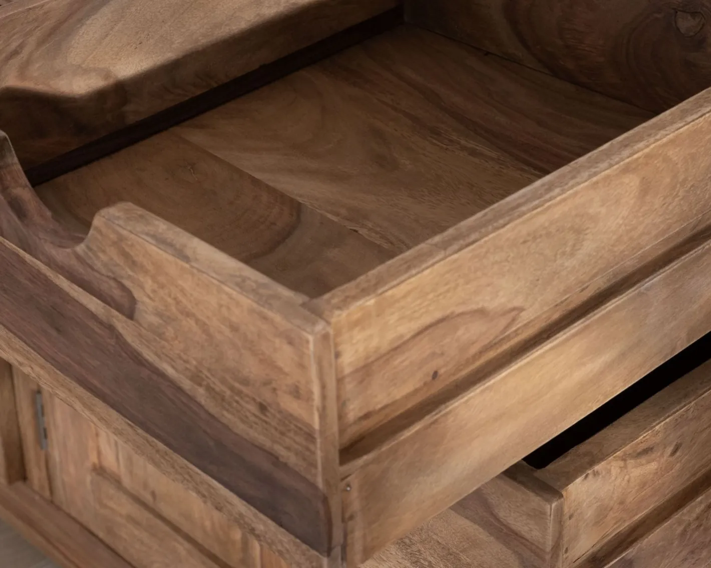 Buffet multi rangement 180 cm en palissandre "Kalanohé" Buffet Et Bahut