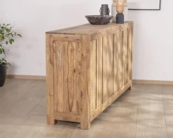 Buffet multi rangement 180 cm en palissandre