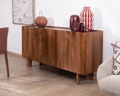 Best Buffet 3 portes 170 cm en manguier massif 