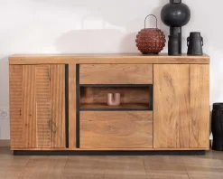 Sale Buffet ultra contemporain avec niche éclairage LED 