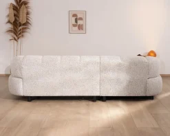 Canapé avec extension électrique et méridienne 