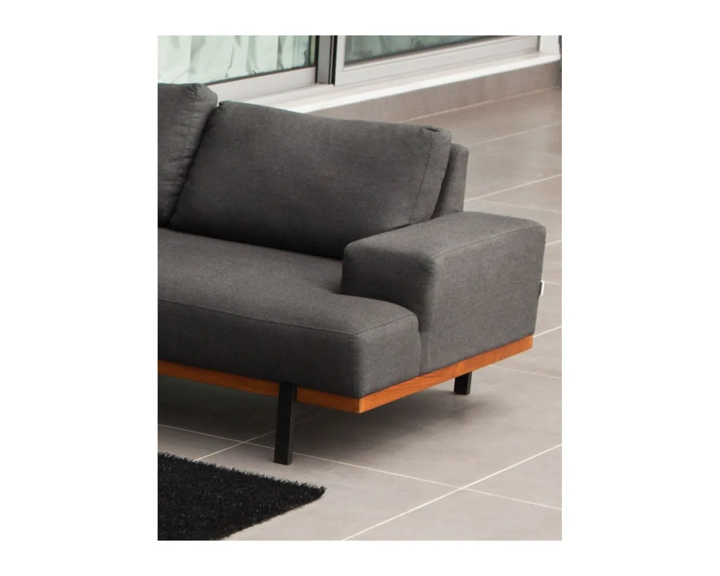 Best Canapé d'angle extérieur haut de gamme tissu Sunbrella "Maluku Island" Canapé De Jardin