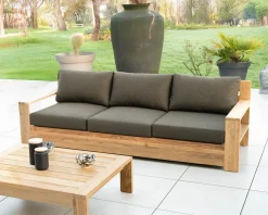 Discount Canapé de jardin 3 places haut de gamme