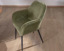 New Chaise contemporaine avec accoudoirs