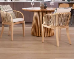 Hot Chaise de jardin en teck et rotin