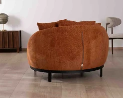 Clearance Chauffeuse XL 120 cm ultra confort avec coussins coordonnés