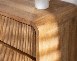 Online Commode design rétro avec façades cannelées 