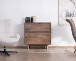 Online Commode esprit Japandi en manguier massif 