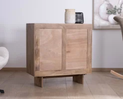 Online Commode esprit Japandi en manguier massif 