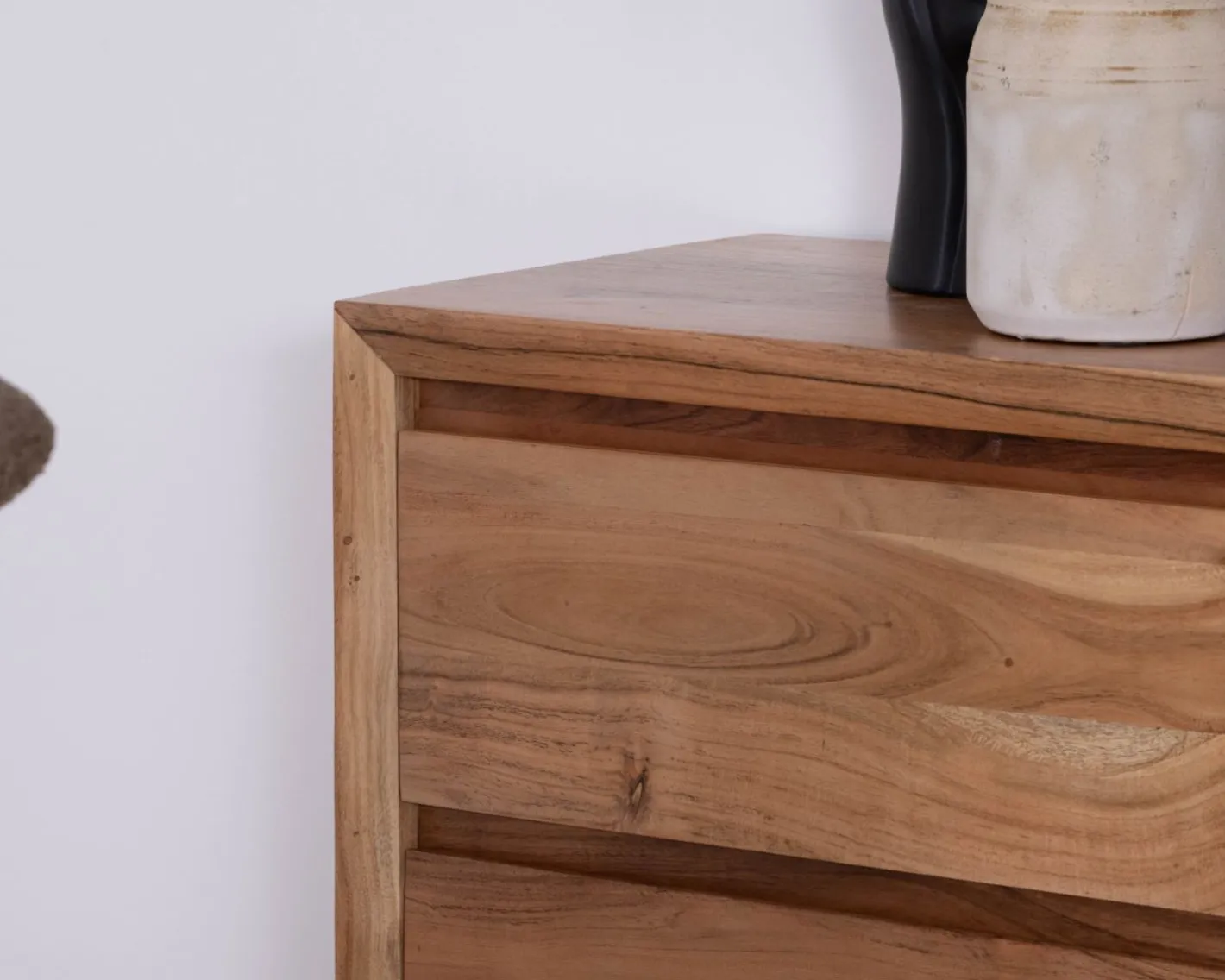 Best Commode 6 tiroirs en acacia style scandinave "Lignum" Commode
