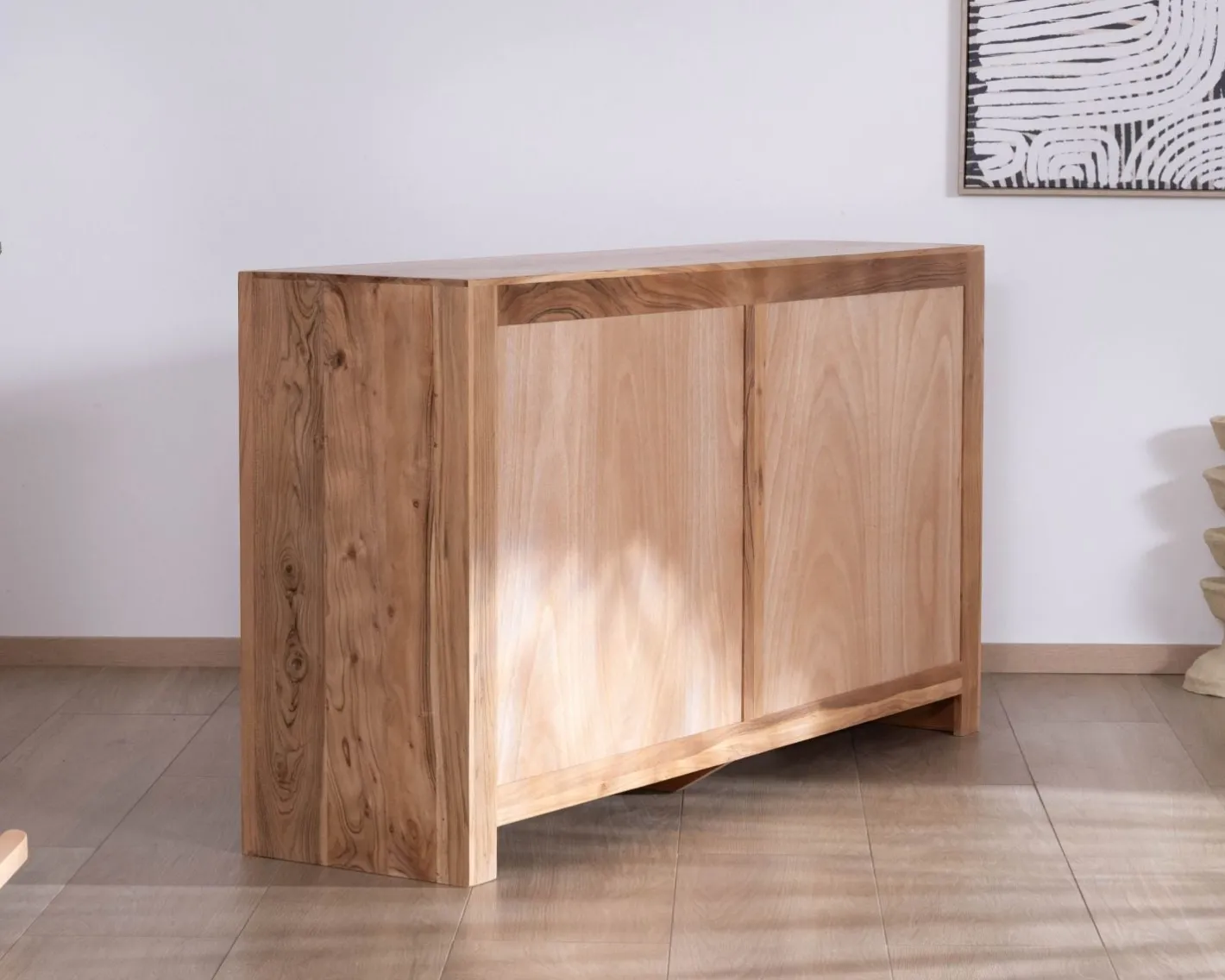 Best Commode 6 tiroirs en acacia style scandinave "Lignum" Commode
