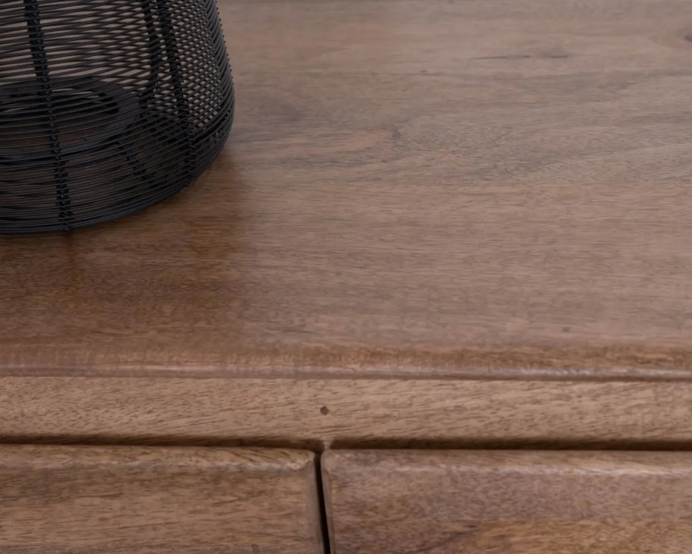 Clearance Commode 9 tiroirs en bois massif de manguier "Geta" Style Japandi Rangement|Commode