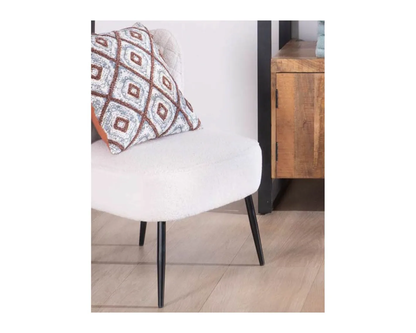 Discount Coussin déco en coton imprimé "Solira" format carré 45 x 45 cm Décoration