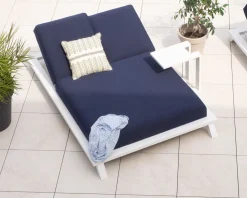Discount Coussin décoratif carré beige et vert avec franges en lin 