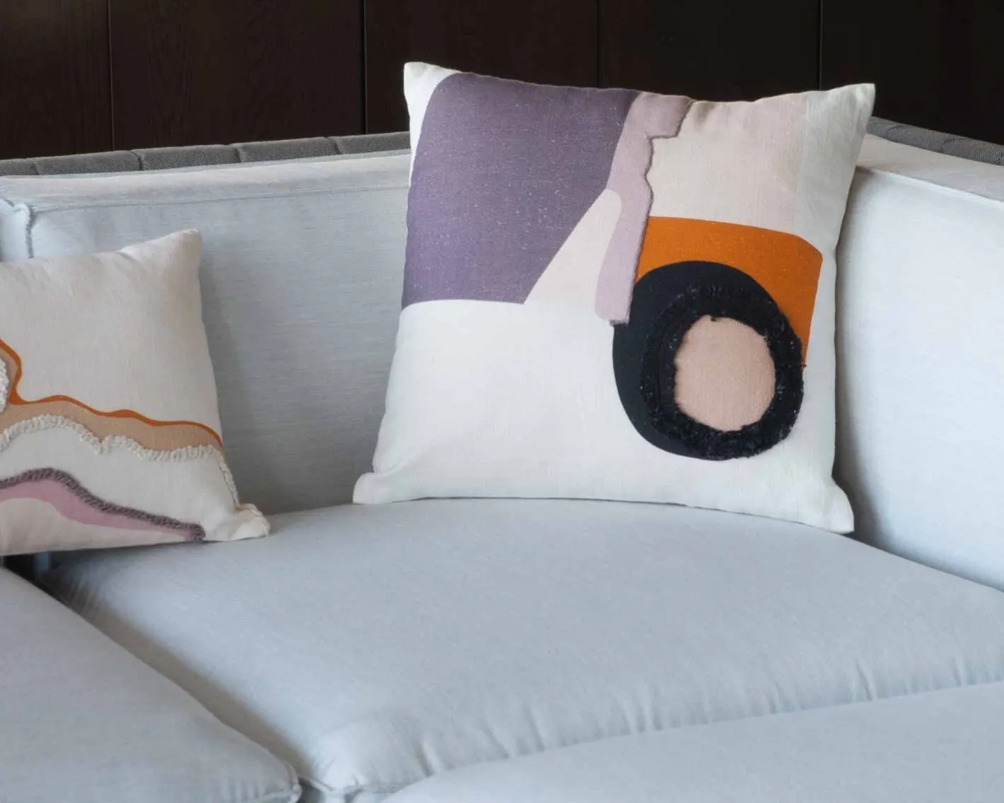 Clearance Coussin impression tableau moderne "Matis" 45x45cm déhoussable Décoration