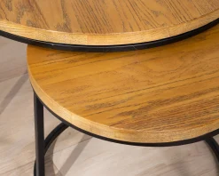Clearance Duo de tables basses gigognes 