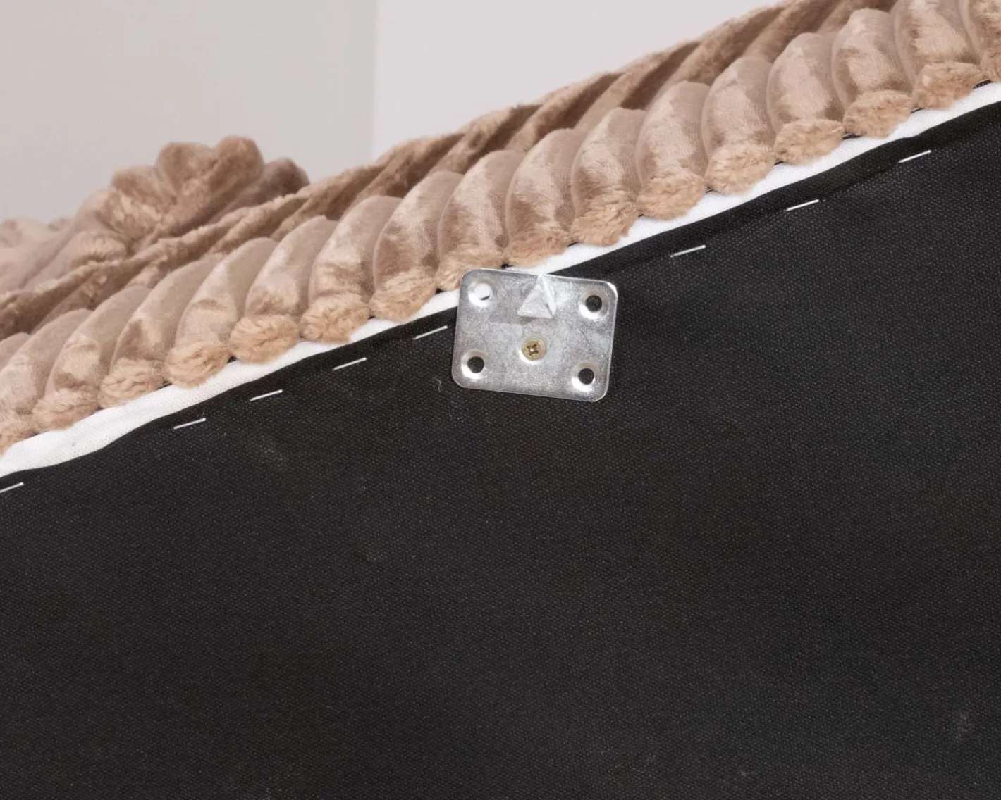 Discount Elément 1 place pour canapé modulaire "Kédusa" en velours larges côtes camel Canapé D'Angle|Canapé Modulable