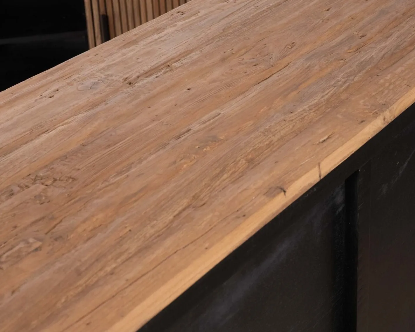 Discount Enfilade 200 cm avec portes et tiroirs en bois exotiques "Troms" Buffet Et Bahut
