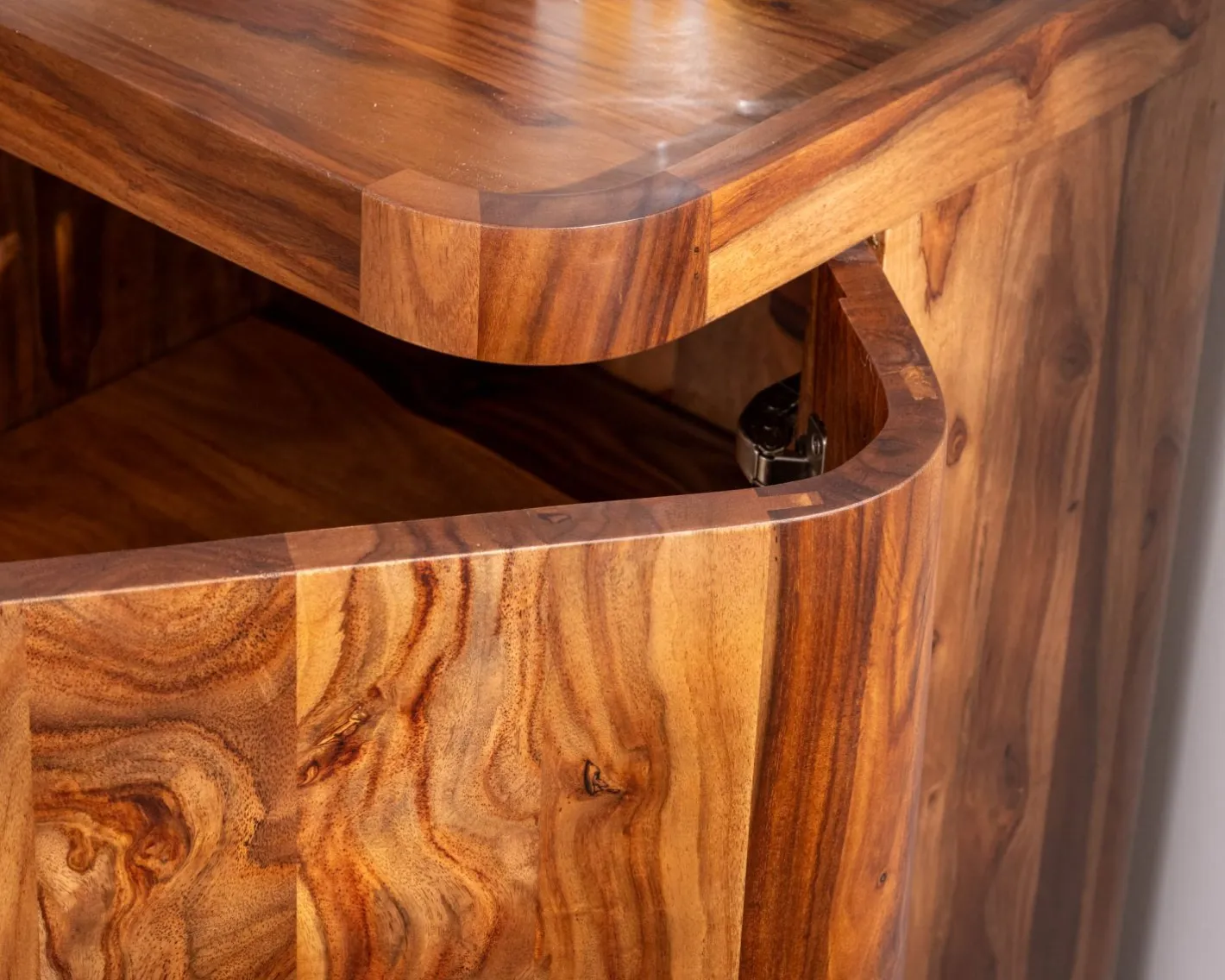 Best Enfilade en bois de palissandre "Rosewood" 200 cm Buffet Et Bahut