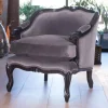 Hot Fauteuil tissu ultra confort style classique chic "Legacy" Fauteuil