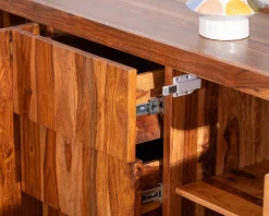 Clearance Grand bahut 180 cm en bois de palissandre "Rosewood" Buffet Et Bahut