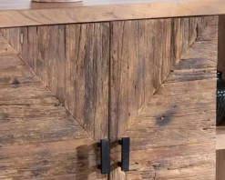 Outlet Grand buffet bas acacia massif 175cm style ethnique