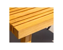 Sale Grande table outdoor en teck massif 240 cm