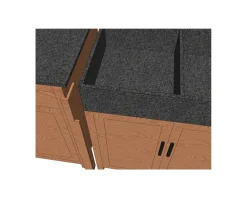 Outlet Lot de 2 baguettes pour meuble évier 79 cm "Grand Chef" Eléments De Cuisine