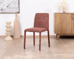 Online Lot de 4 chaises de repas empilables avec habillage intégral