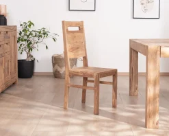 Hot Lot de 2 chaises de repas en palissandre "Kalanohé" Chaise
