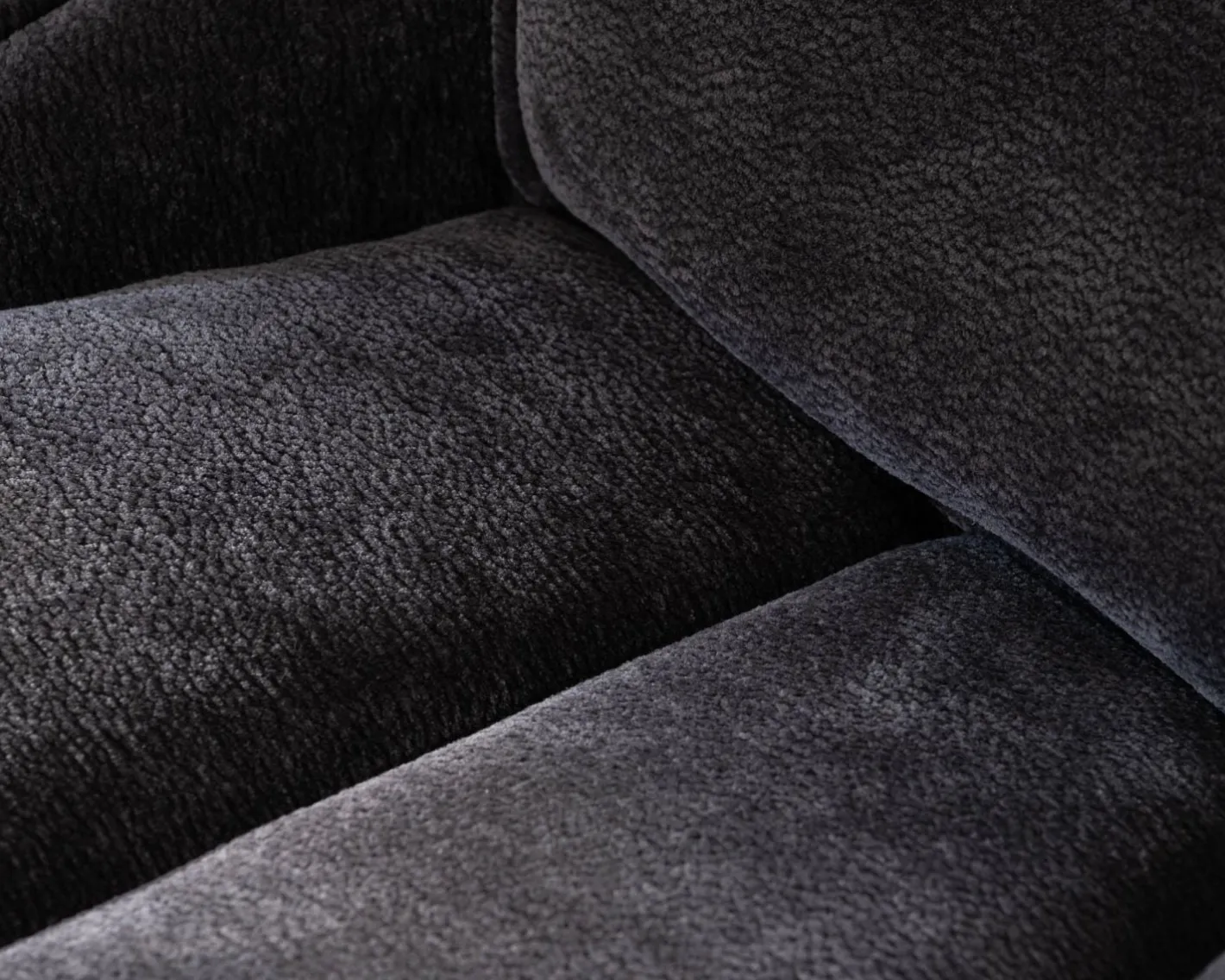 Hot Lot de 2 chaises en tissu gris sur pied tournant en métal "Biorg" style rétro Chaise