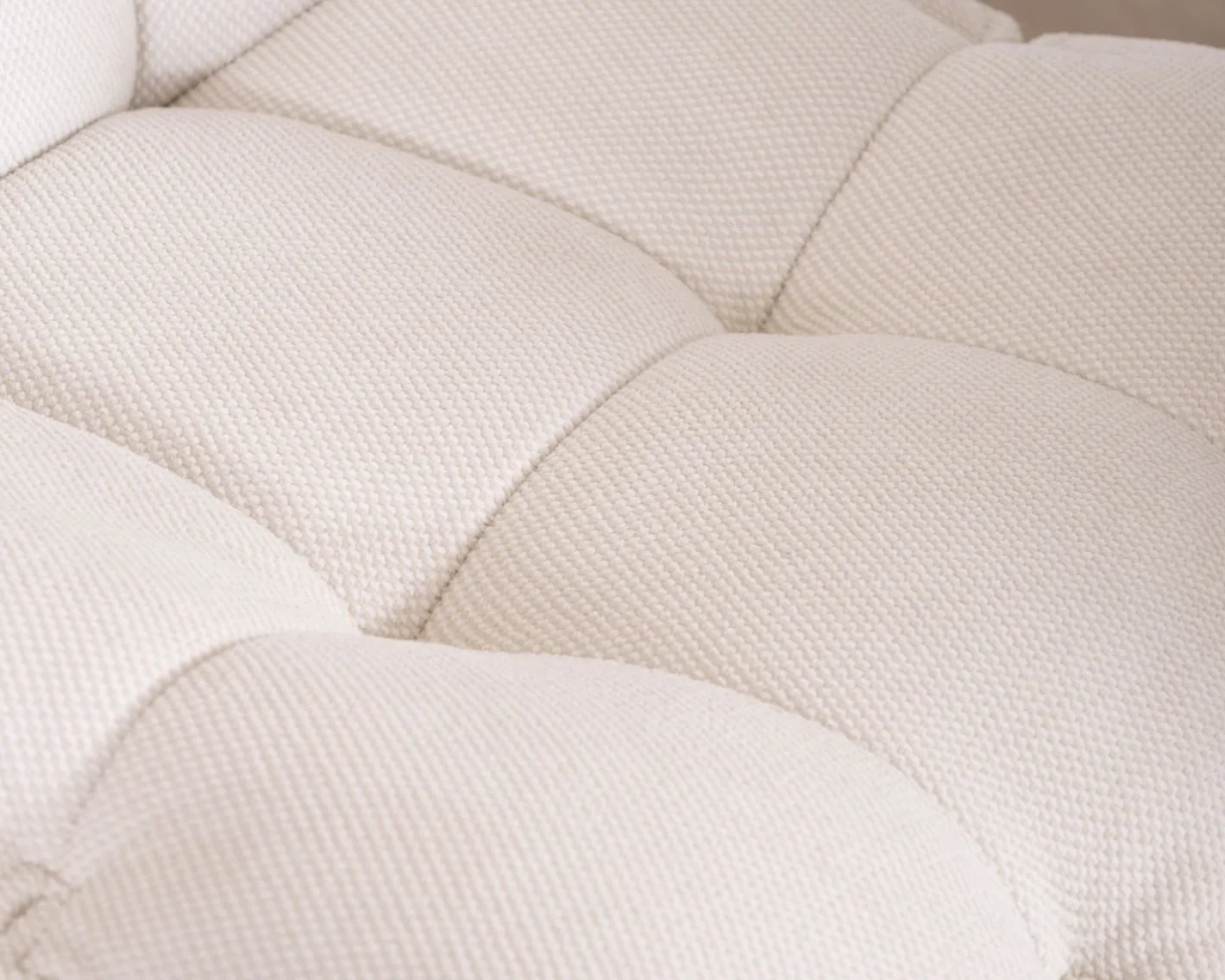 Hot Lot de 2 chaises pivotantes 360° "Cassidy" design et matelassées en tissu blanc cassé Chaise