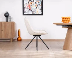 Hot Lot de 2 chaises pivotantes 360°